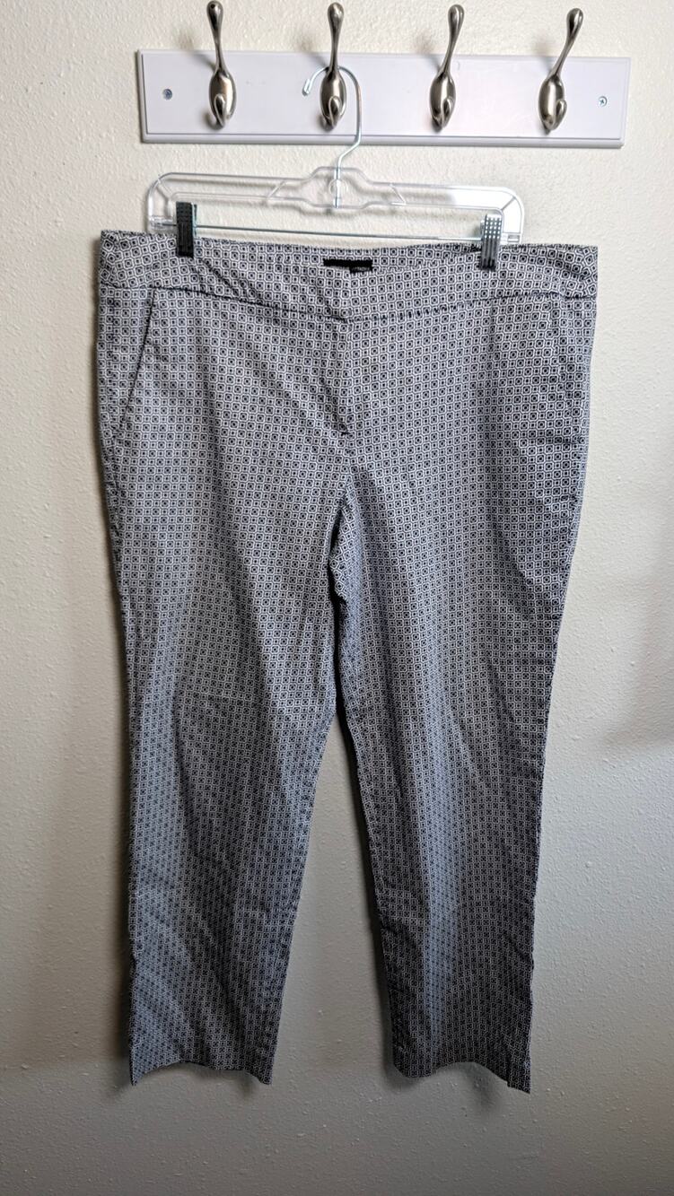 Adrienne Vittadini Women's Pants Trousers Dress Business Casual Size 14